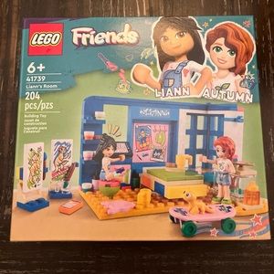 Lego Friends Liann's Room 41739 Building Blocks Toy 204 Pieces New